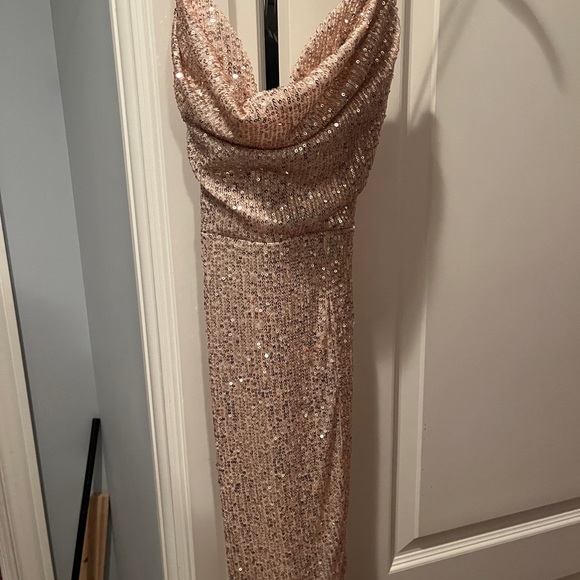 hello molly gold sequin dress - Picture 3 of 7